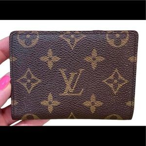 Authentic Louis Vuitton Credit card case wallet